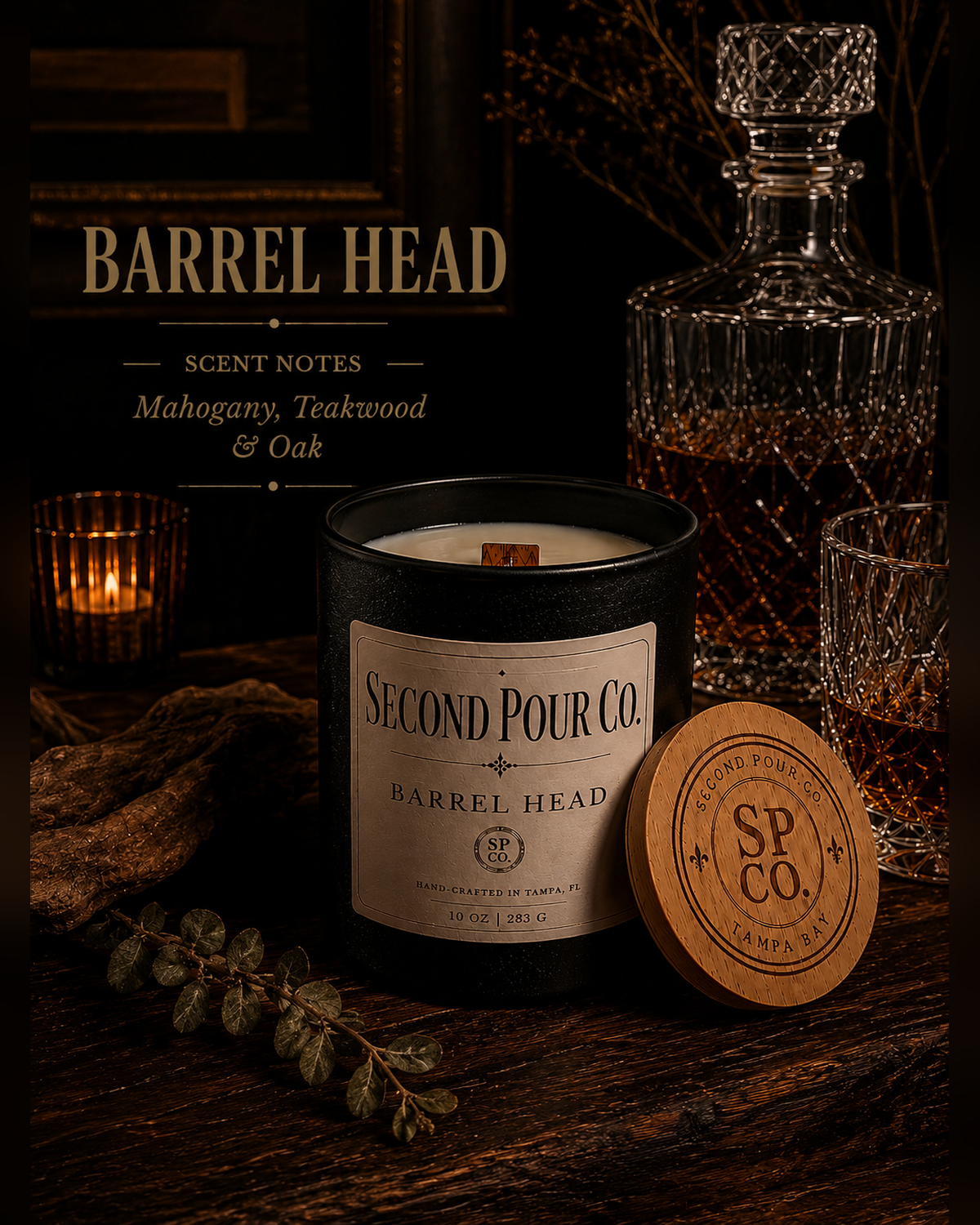 Barrel Head scent by Second Pour Co.