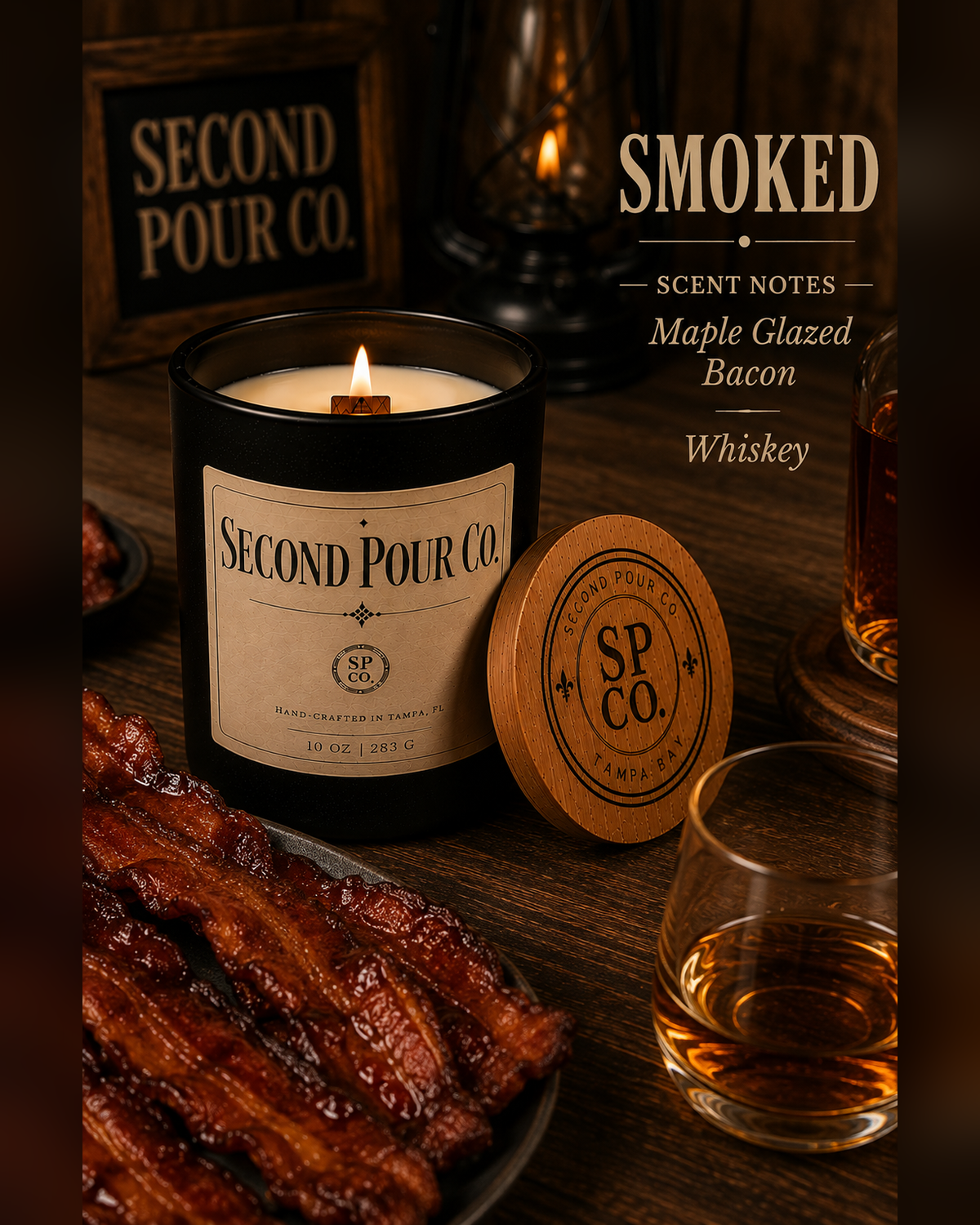 Smoked scent by Second Pour Co.