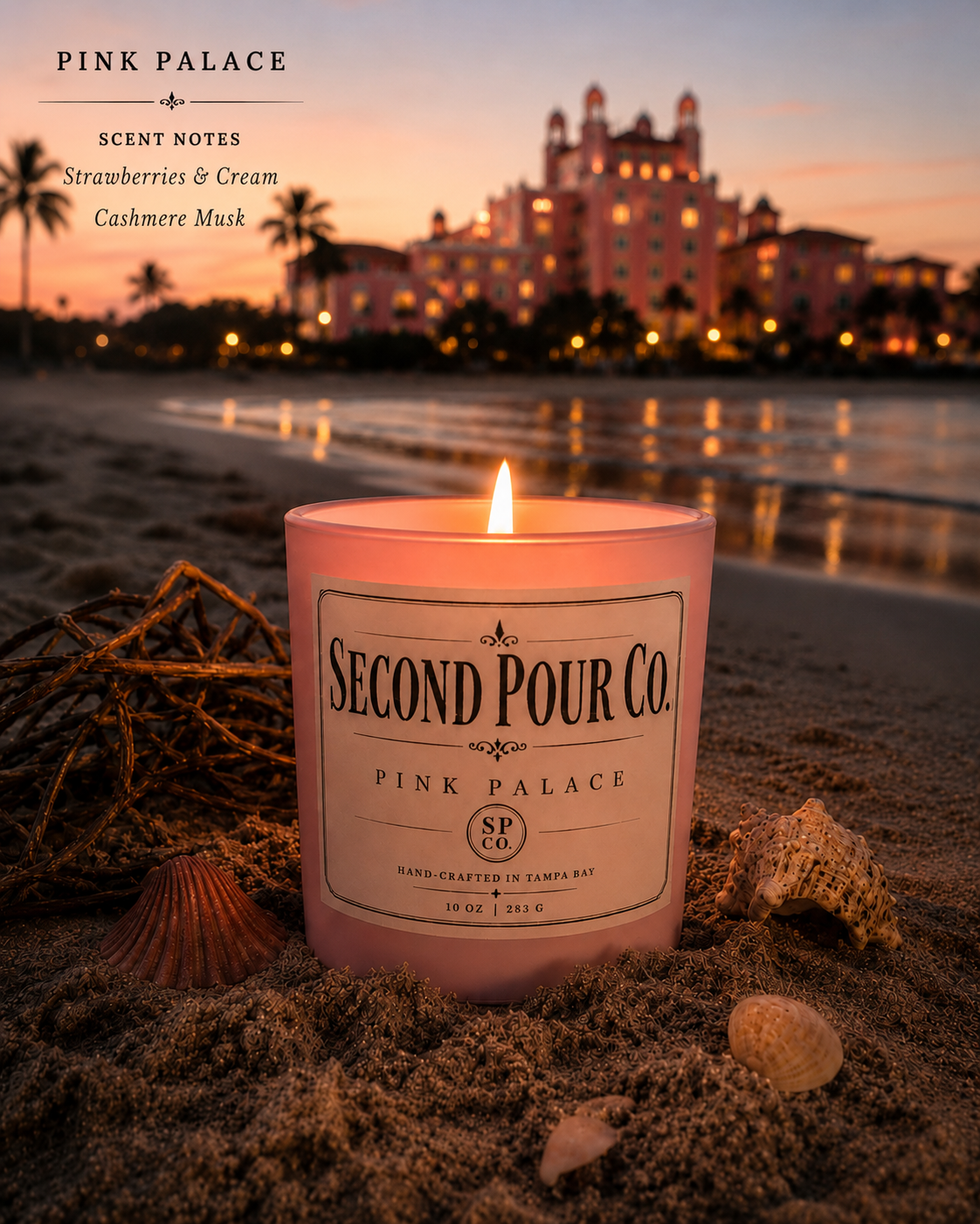 Pink Palace scent by Second Pour Co.