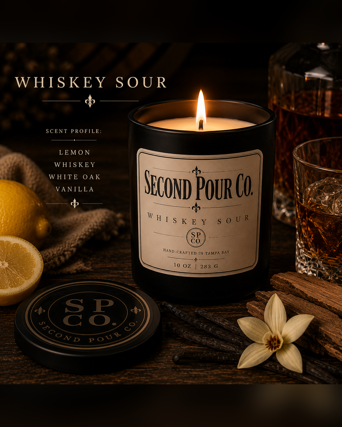 Whiskey Sour scent by Second Pour Co.